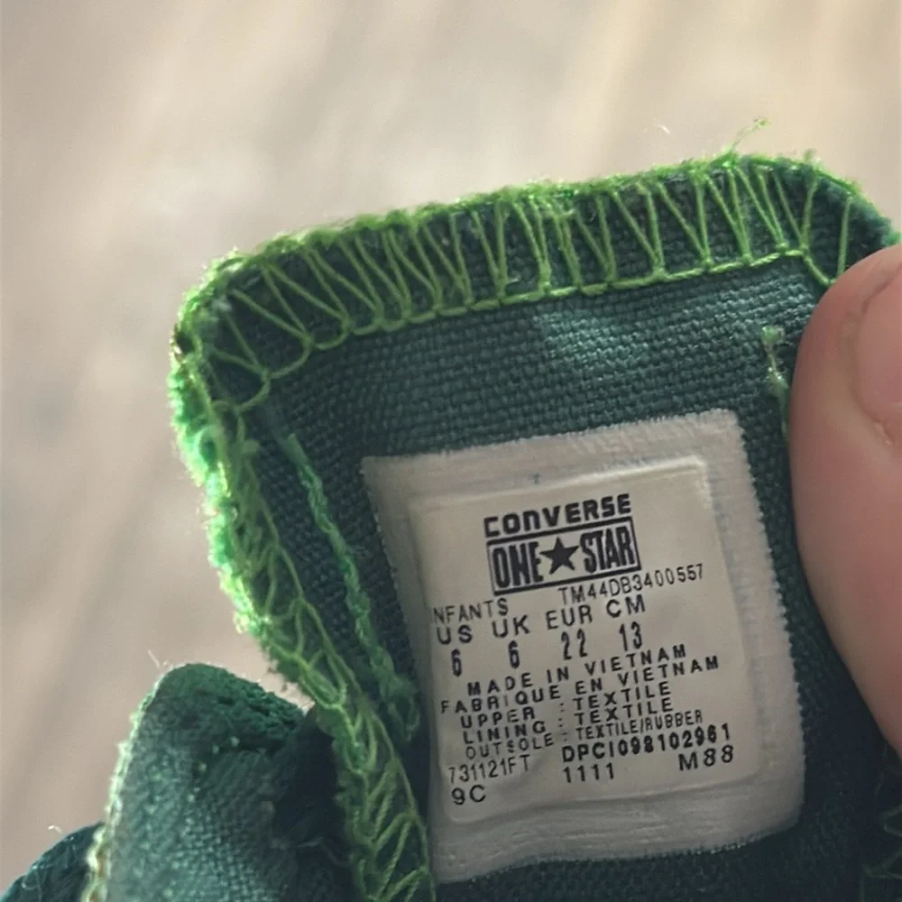 Converse Green snake infant Sneakers